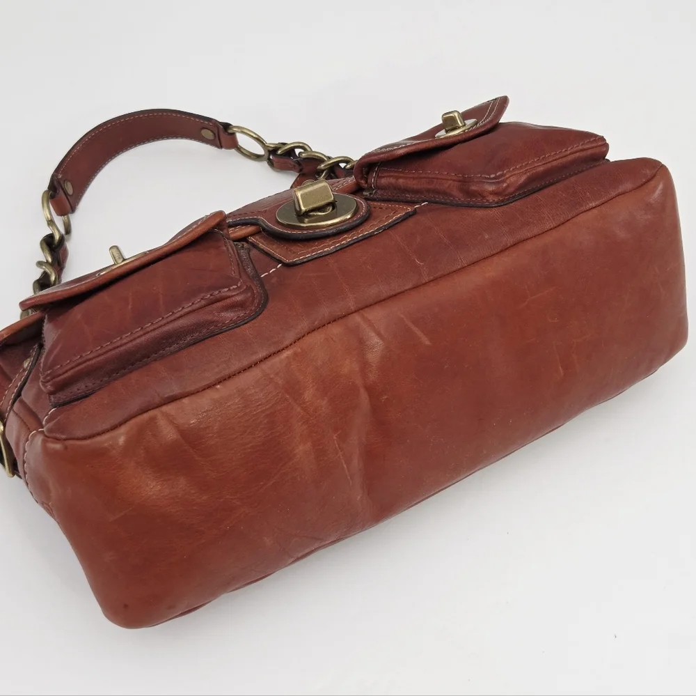 GORGEOUS COACH Y2K LIMITED EDITION LEIGH LEATHER LEGACY SATCHEL BAG 11128 - Picture 10 of 10